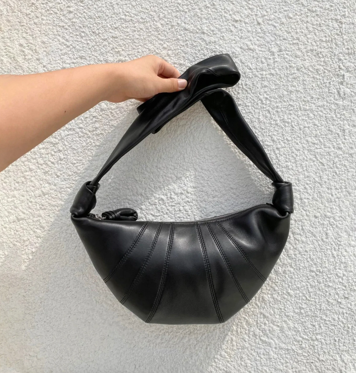 Leather crossbody bag