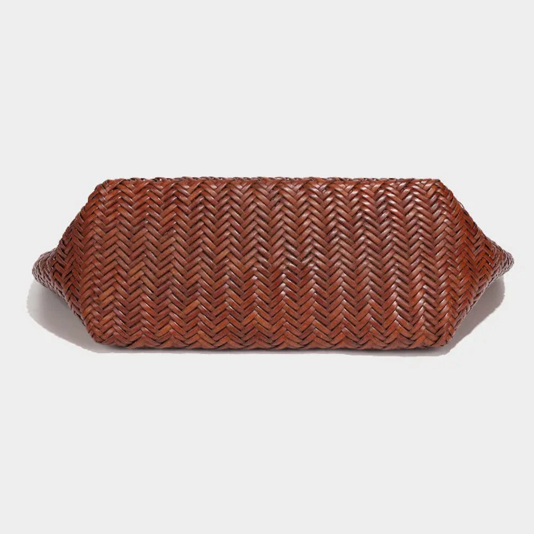 Braided shopper tote