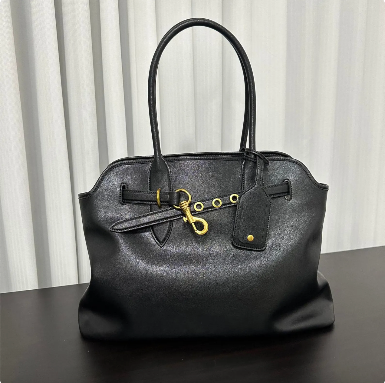 Nappa leather bag