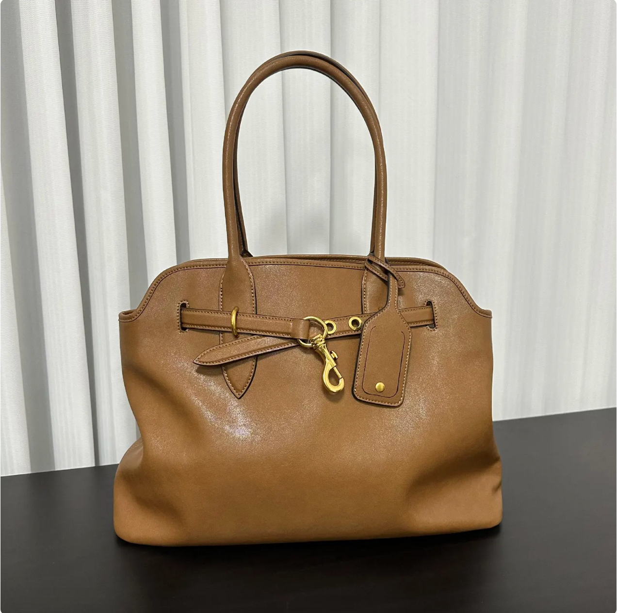 Nappa leather bag