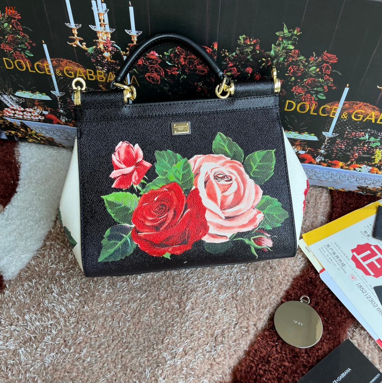 FloraPop Statement Bag