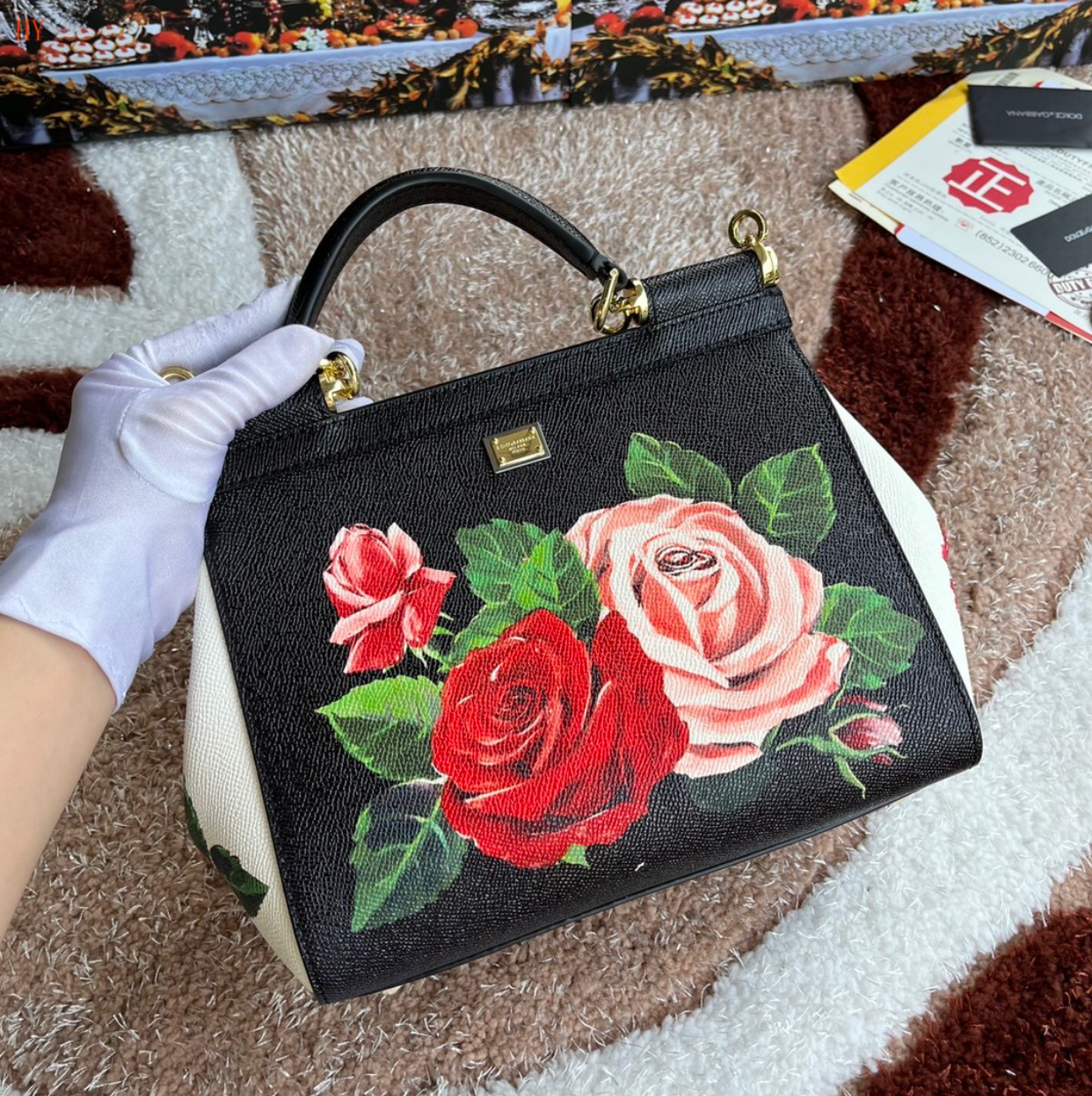 FloraPop Statement Bag