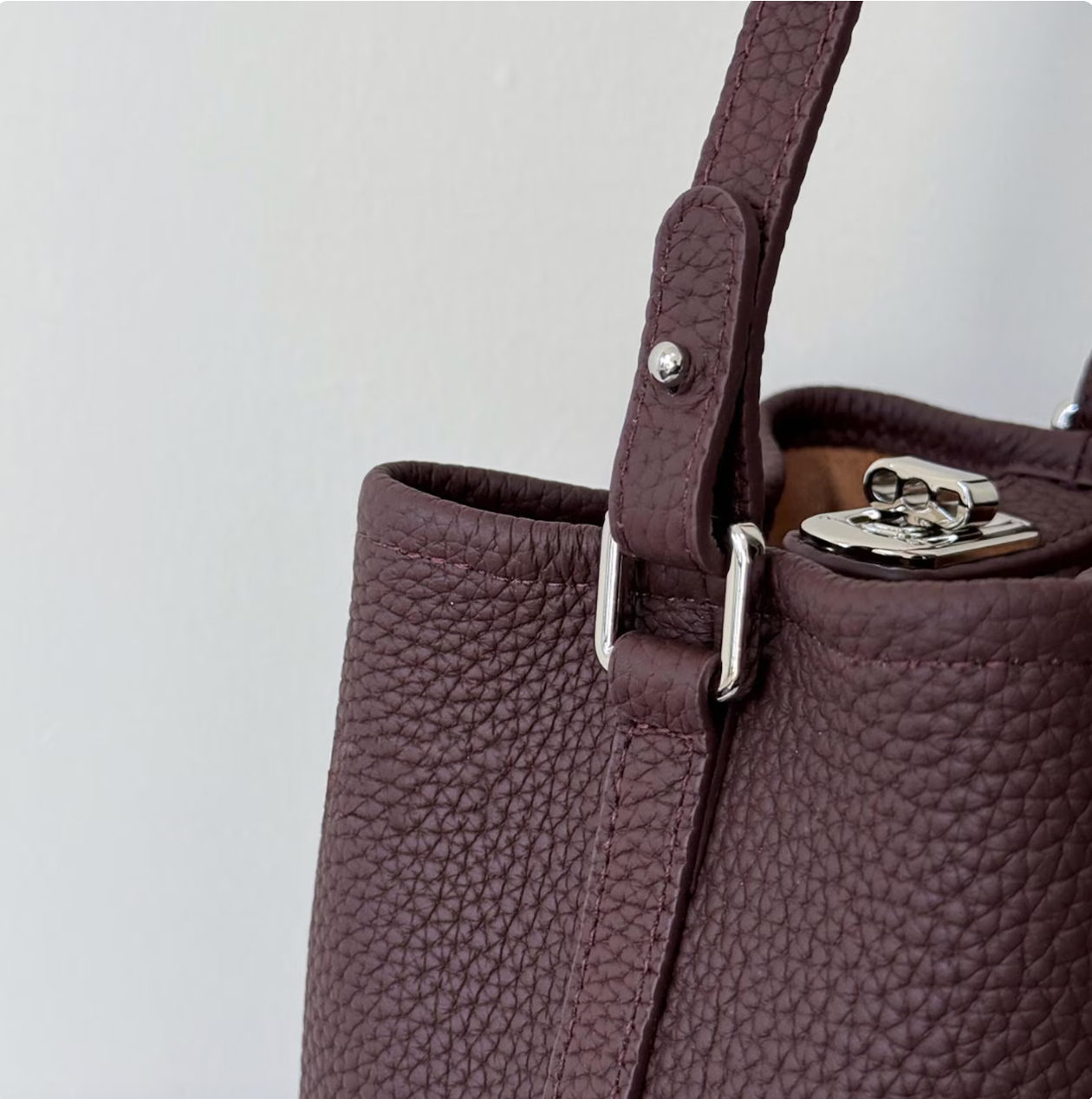 Shopper Leather Tote