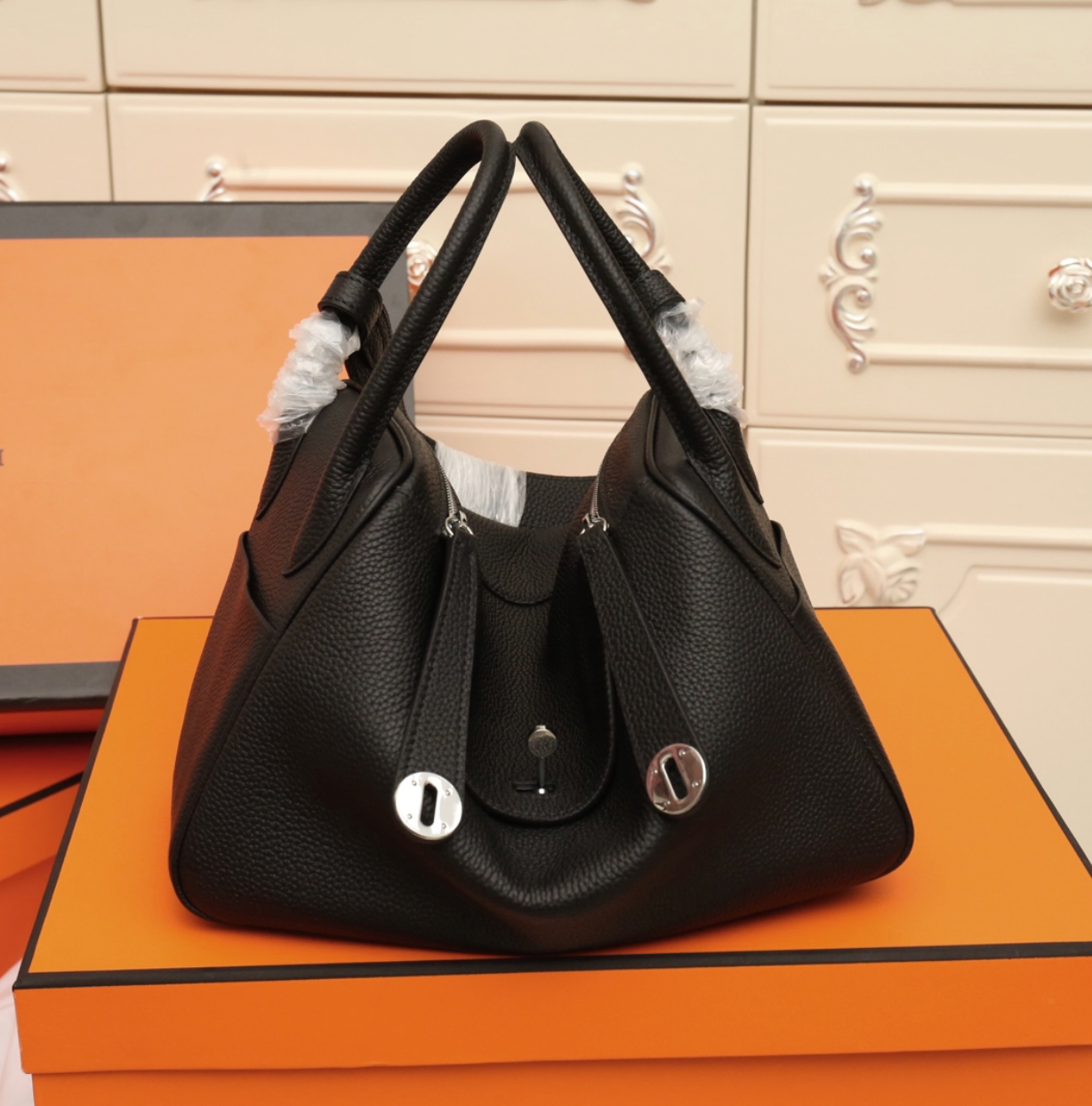 Clemence Top‑Handle Bag