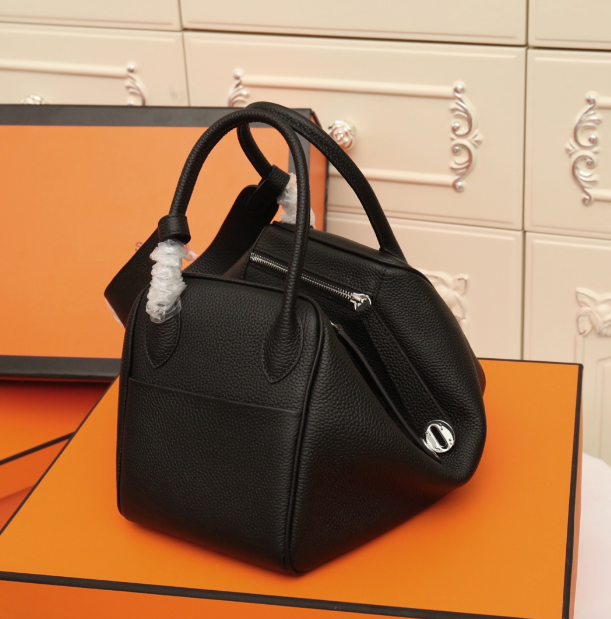 Clemence Top‑Handle Bag