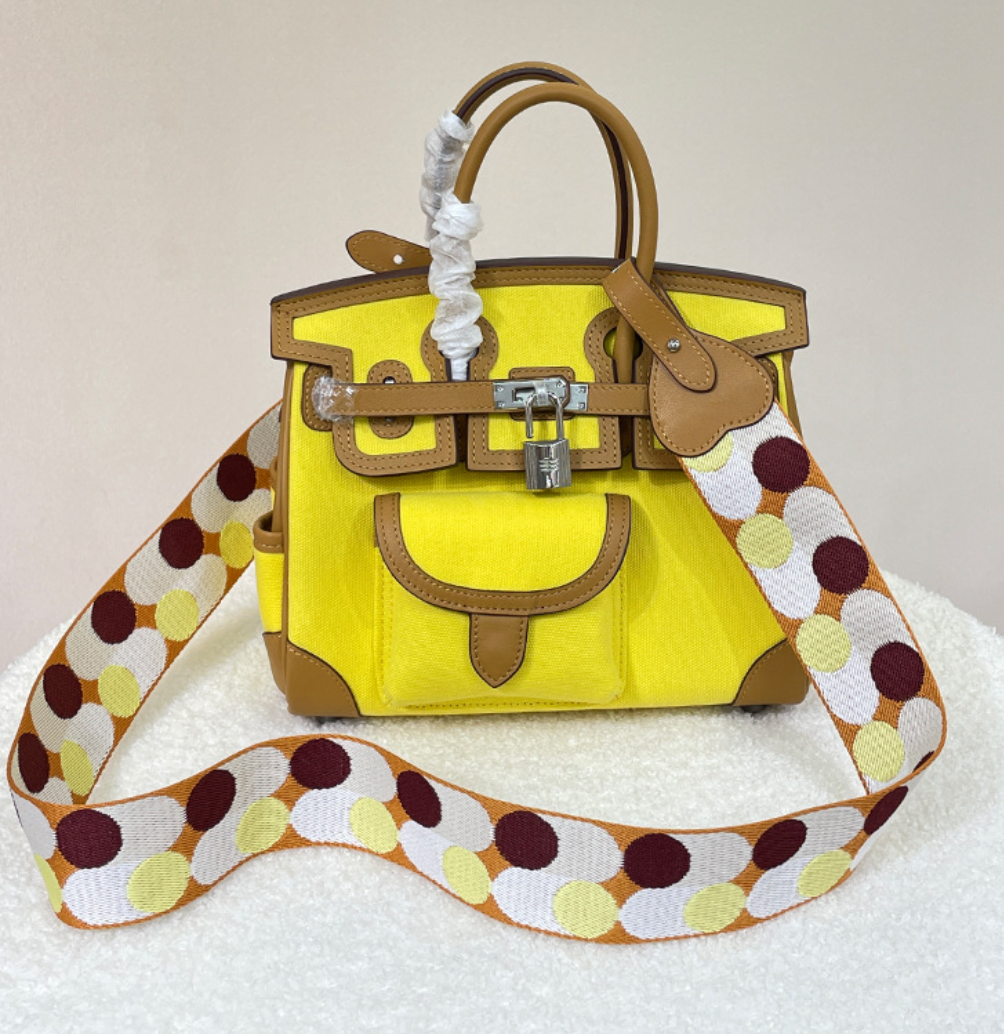 Vene crossbody canvas bag