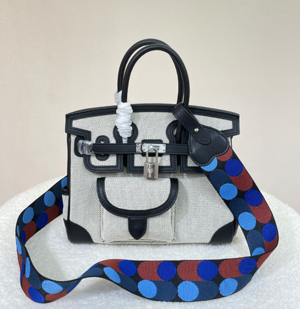 Vene crossbody canvas bag