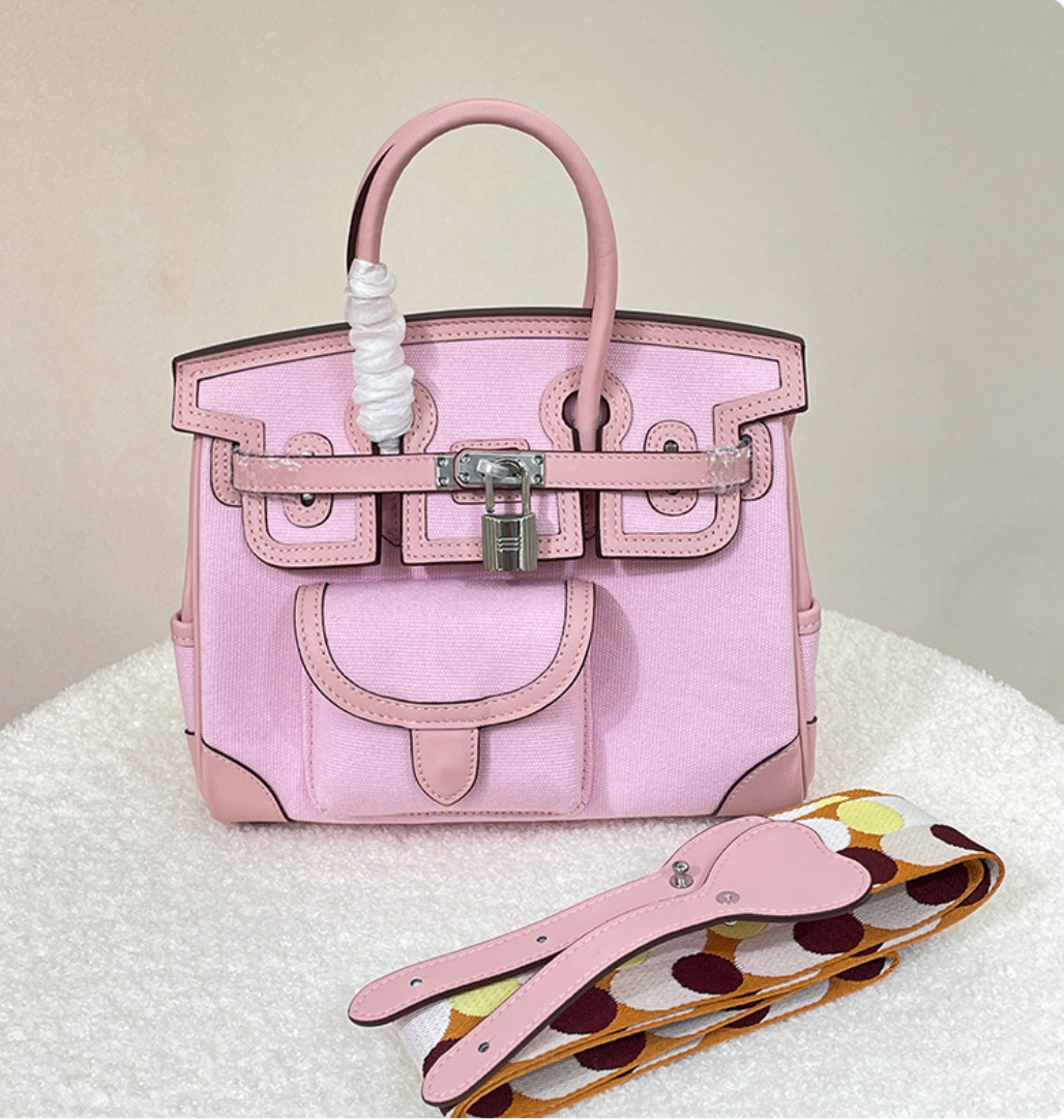 Vene crossbody canvas bag