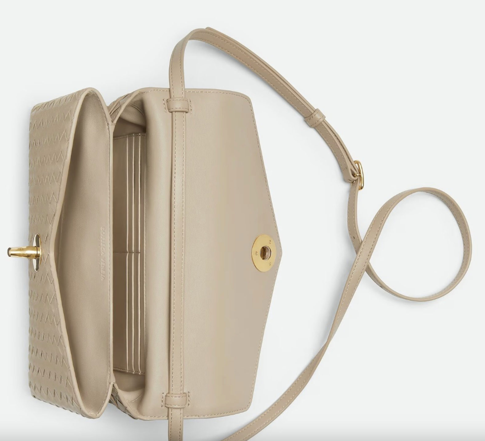 Intrecciato metal knot lock