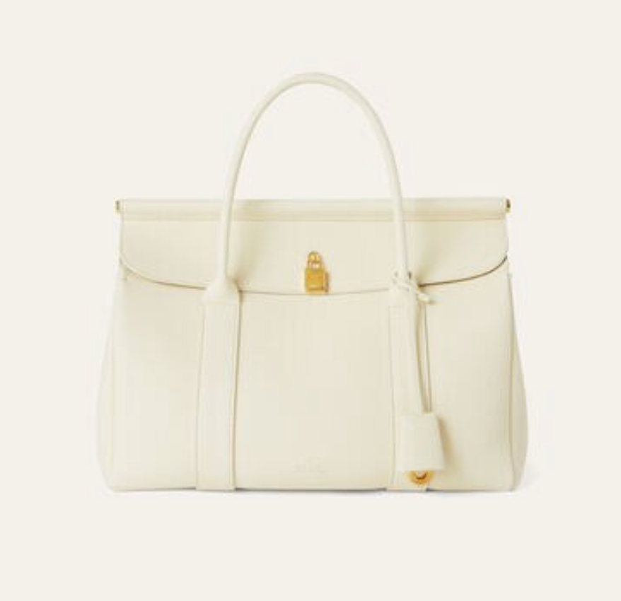 Kass leather tote