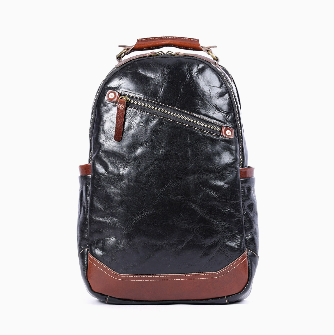 Cowhide Leather Backpack