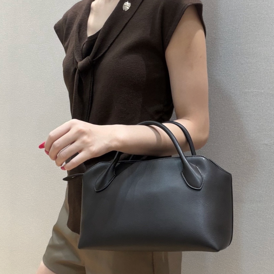 Bauletto Calfskin Handbag
