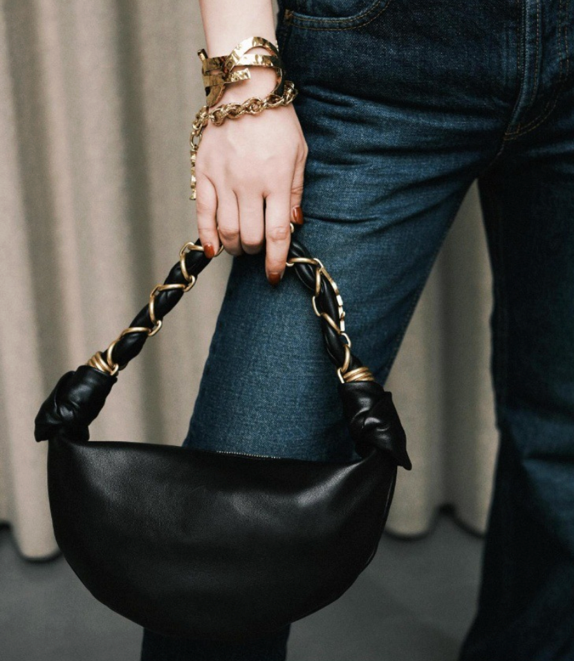 Underarm Genuine Leather Shoulder Bag