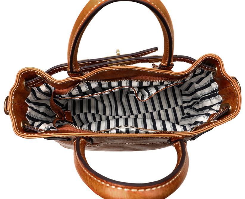 Vene Retro Leather Bag