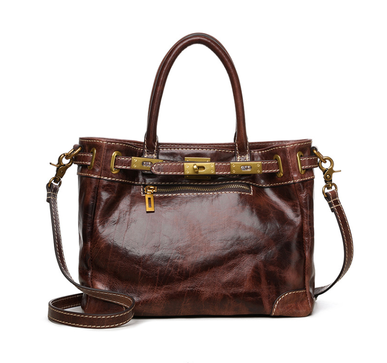 Vene Retro Leather Bag