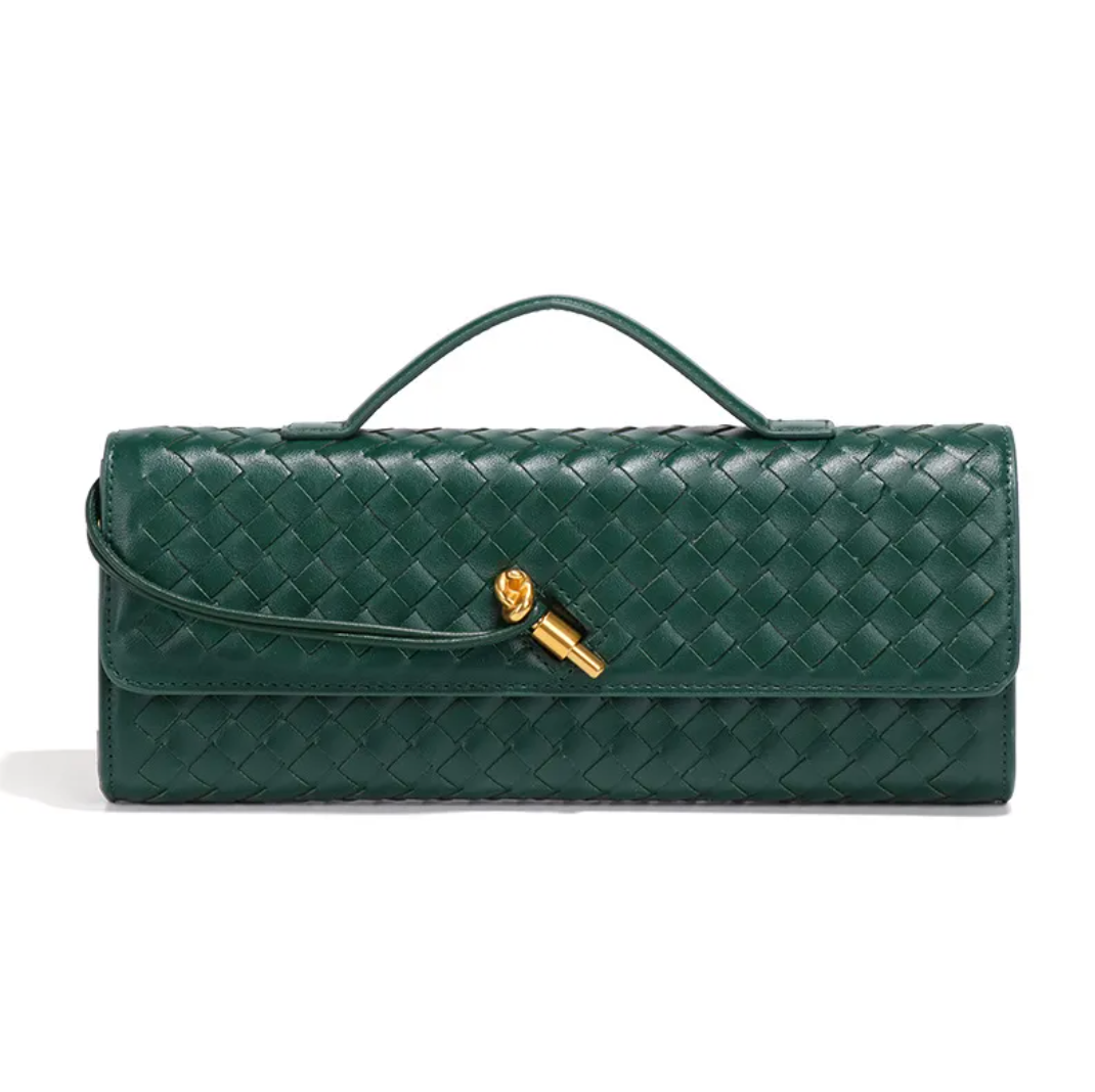 VENE Woven Clutch