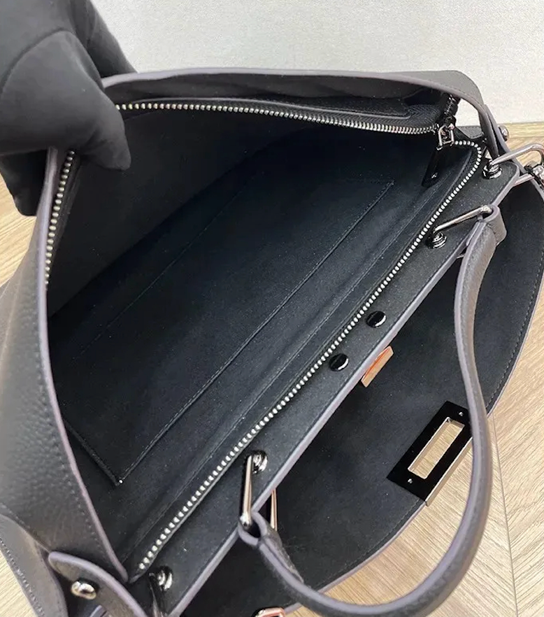 Structured Leather Handbag