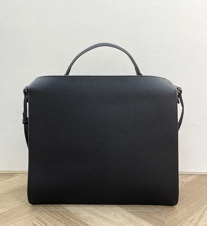 Structured Leather Handbag