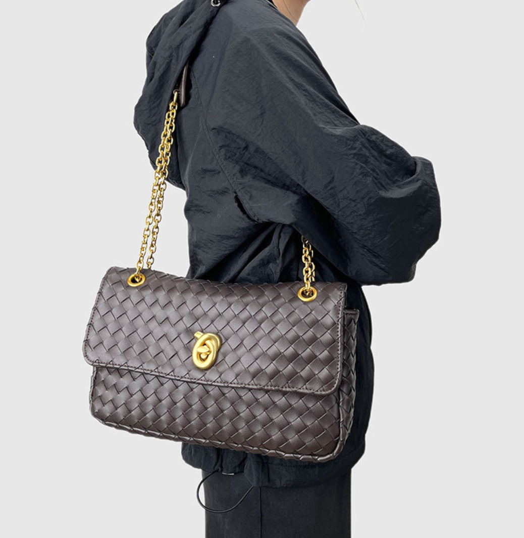 Houda Woven Crossbody