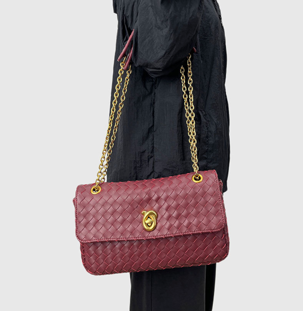 Houda Woven Crossbody