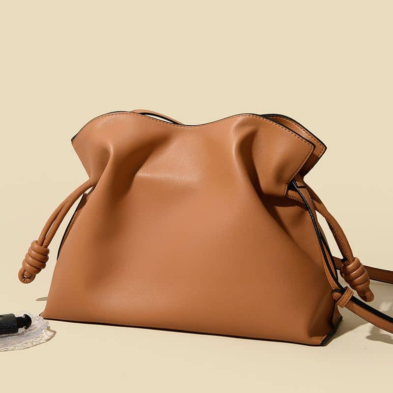 The Knotted Soft Leather Tote