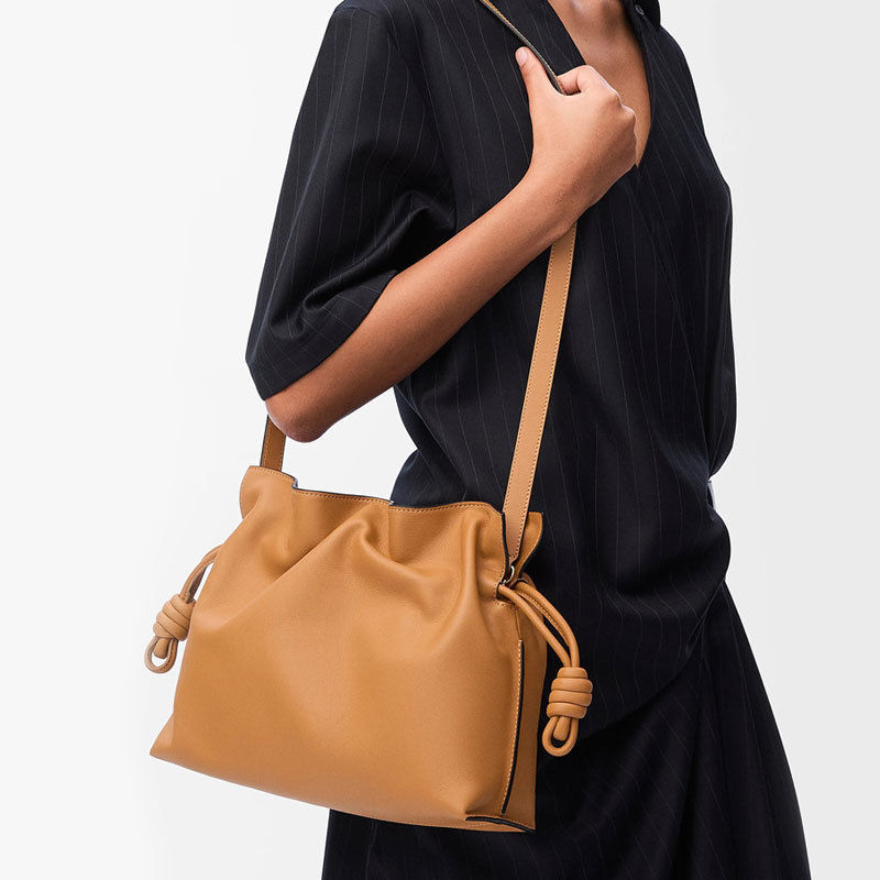 The Knotted Soft Leather Tote