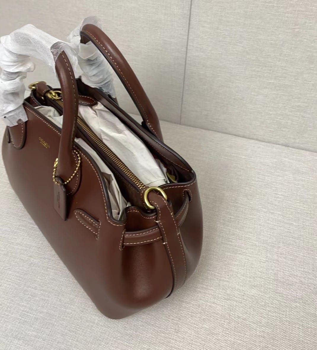 Elegance leather tote