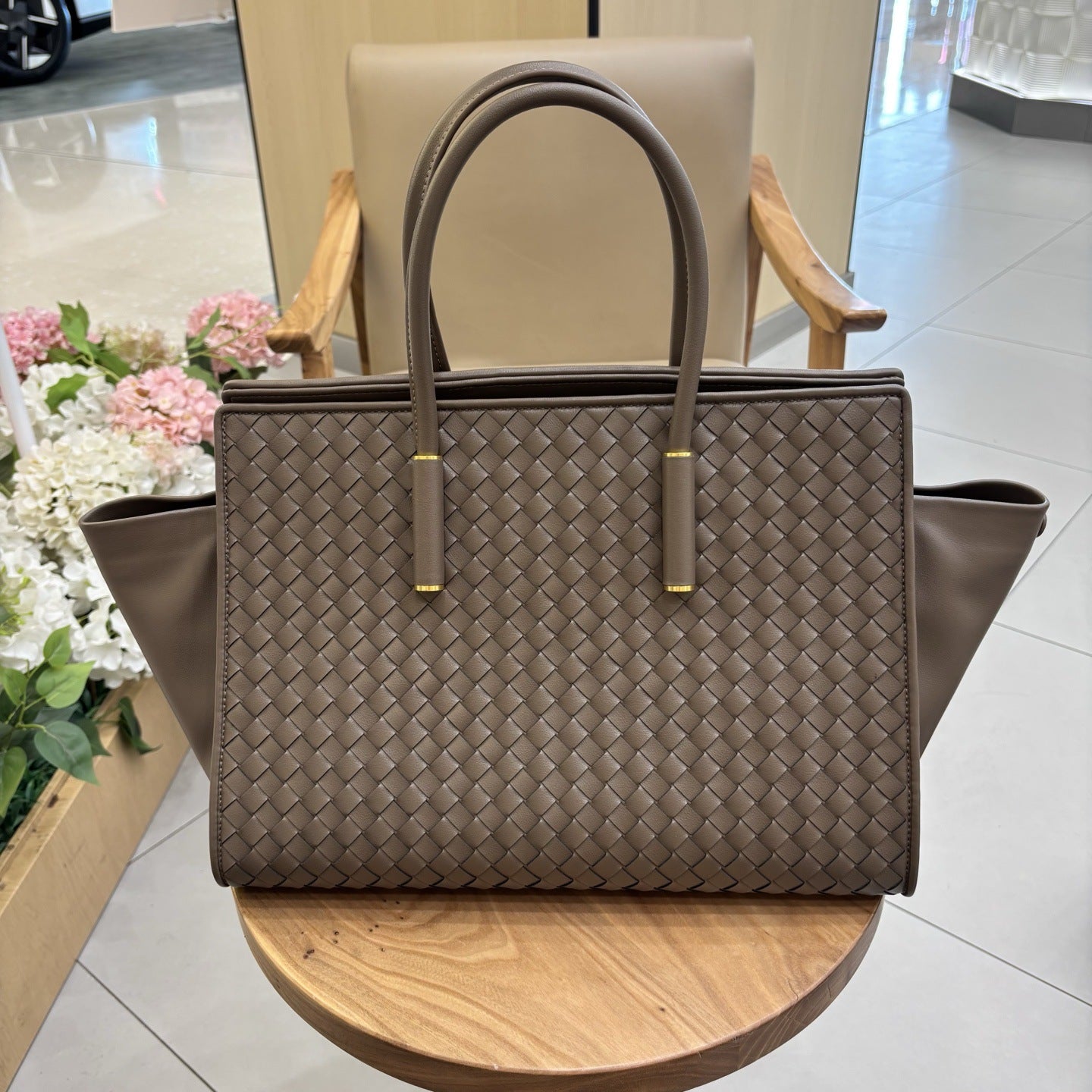 Barbara Leather tote