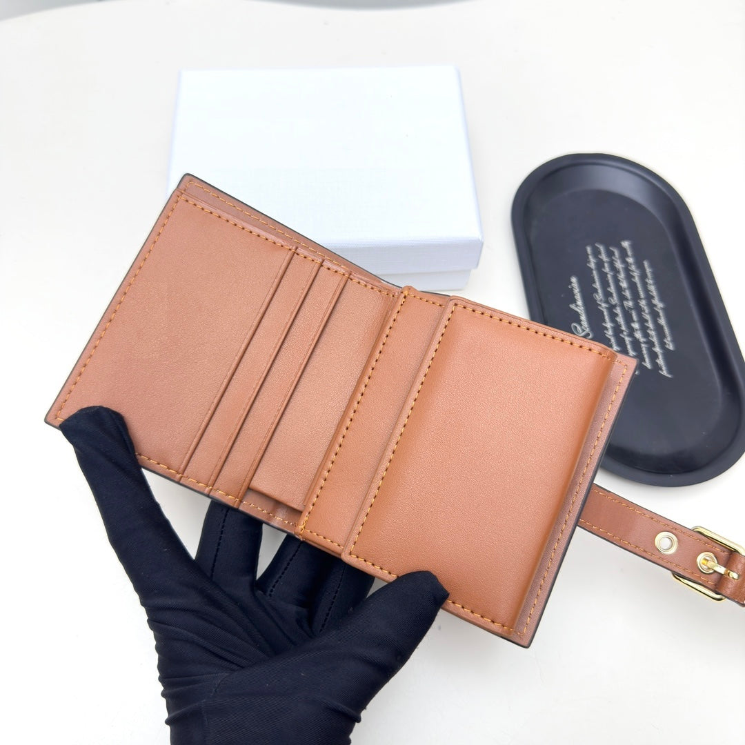 Kim cowhide wallet